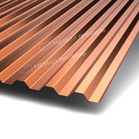 Профилированный лист С-21x1000-B (AGNETA_Д-03-Copper-0,5)