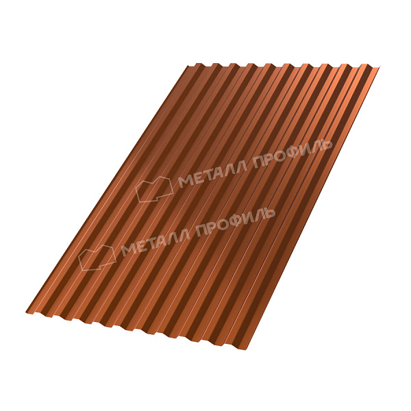 Профилированный лист С-21x1000-B (AGNETA_Д-03-Copper-0,5)