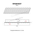 Профилированный лист МП-10x1100-A (ОЦ-01-БЦ-0,5)