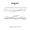 Профлист МЕТАЛЛ ПРОФИЛЬ МП-18х1100-A (MattMP-20-7024-0,5)