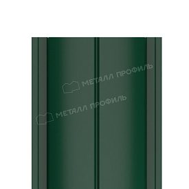 Штакетник металлический МП ELLIPSE-T 19х126 NormanMP (ПЭ-01-6005-0.5)