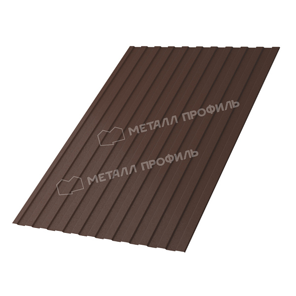 Профилированный лист С-8х1150-A (VALORI-20-Brown-0,5), цена 31.88 руб.: заказать в Минске.
